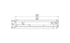 Ecosmart Fire Flex 158DB Double Sided Fireplace Insert - Black Finish / Stainless Steel Burner - ESF.FX.158DB
